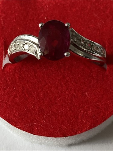 White gold ring with - gold,