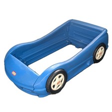 Little Tikes Blue Race Car Bed