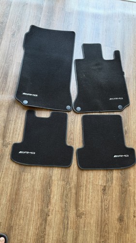 Mercedes w204 floor mats set - floor,
