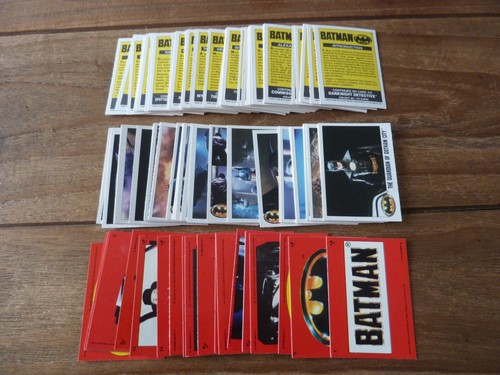 Topps batman cards stickers - topps, &