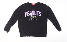 Peanuts Women's Black Snoopy