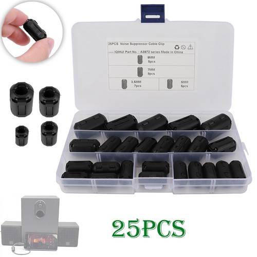 25pcs clip ferrite core - on,