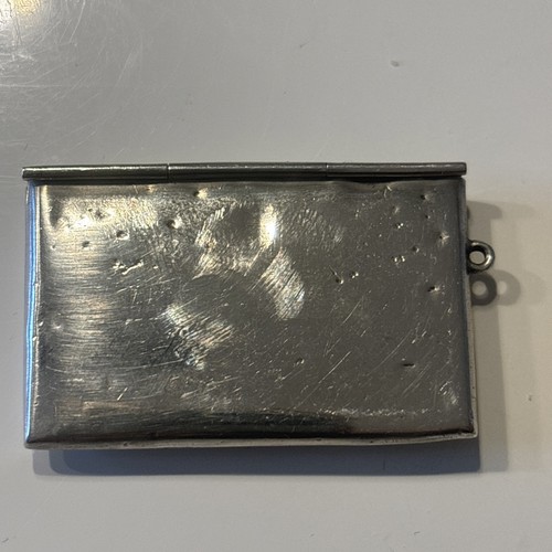 Rare double silver stamp - stamp, case