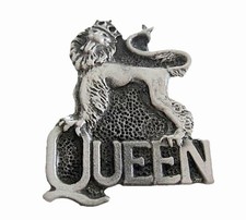 Queen 1992 Lion Pin Badge (Bulldog Buckle Co.) 