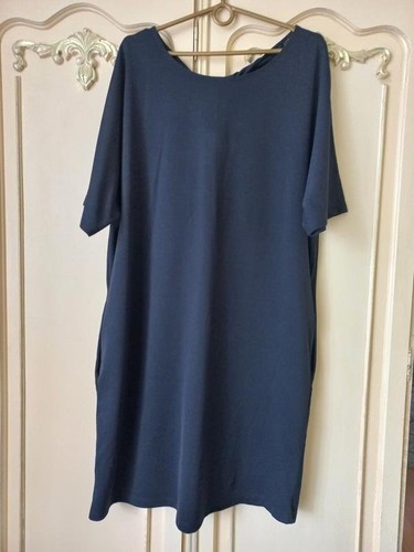 Women cos dress - women, navy