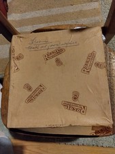 Vintage Cardboard Box With