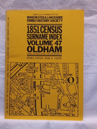 1851 census surname index - surname,