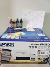 New Epson Printer With 4X100ml