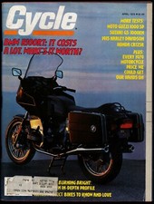 APRIL 1979 CYCLE MAGAZINE, BMW