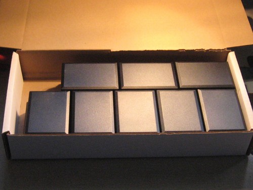 Black medal boxes brand new - black,