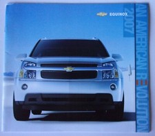 CHEVROLET EQUINOX orig 2007 USA Mkt Large Format Sales Brochure