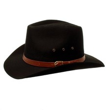   Black Cotton Western Stetson