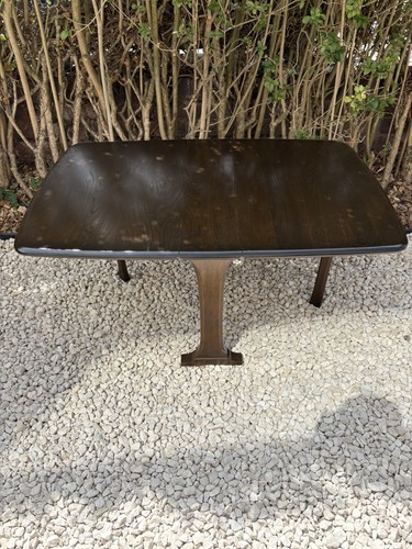 Vintage ercol solid elm drop - solid,