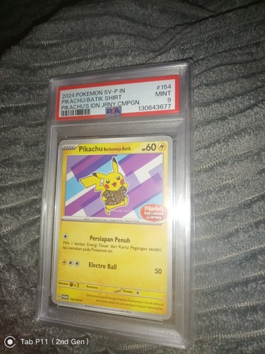 Psa pikachu batik - psa,