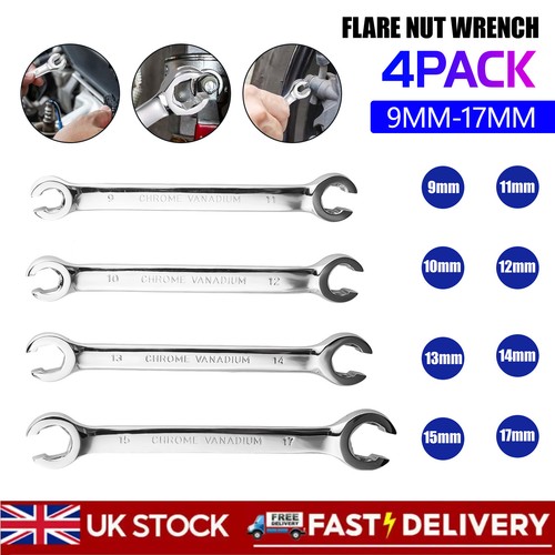 Brake spanner set multi - 4x,