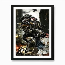 Warhammer 40k Warrior Art