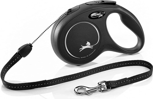Flexi dog lead classic black - dog,