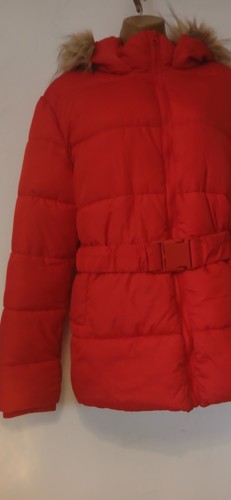 Ladies warm puffa jacket coat - puffa,