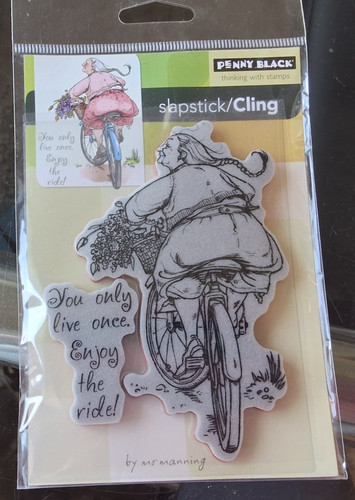 Penny black cling rubber - black,