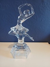 Ballerina Giselle Art Deco Style Italian Royal Crystal Rock figurine Dancing 217