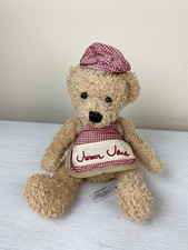 Jane Asher Debenhams Baking Teddy Bear Soft Toy Plush With Apron & Hat 14"