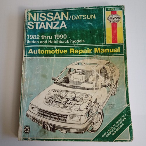 Haynes nissan datsun stanza - haynes,
