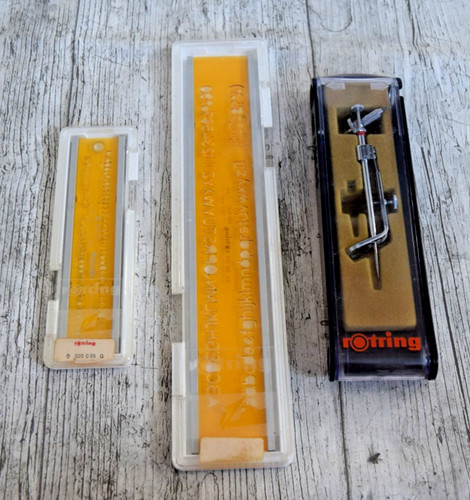 Vintage rotring lettering - rotring,