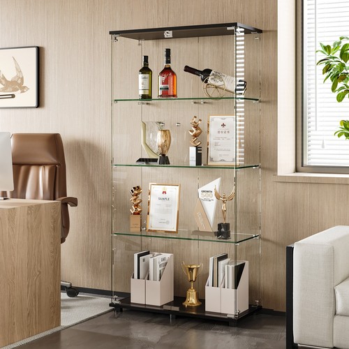 Glass display cabinet - cabinet, curio