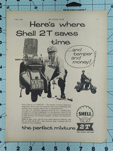 1960 shell two stroke - 1960, 2t