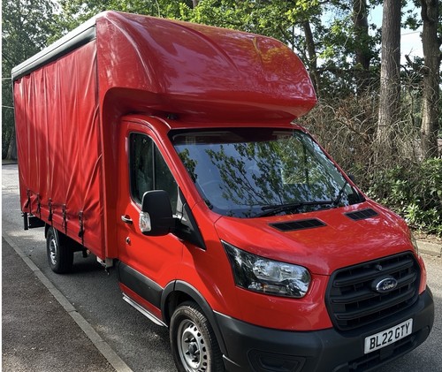 2022 ford transit curtain side - ford,