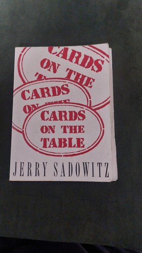 Jerry sadowitz cards on the - cards,