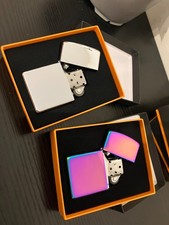 Lighter Metal Silver/Rainbow