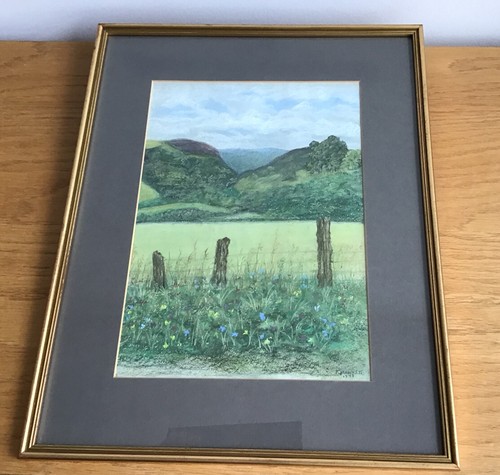 Scenic pastel picture welsh - scenic, of