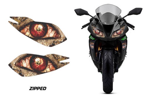 Headlight eye graphics kit - headlight,