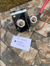 Used Starter Solenoid 3 post from Hayter Heritage Ride on mower