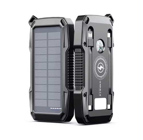 10000mah solar power bank fast - bank,