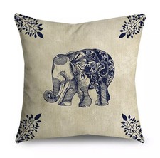 Elephant cushion cover 45 - elephant, x