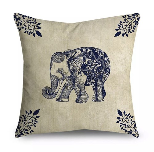 Elephant cushion cover 45 - elephant,