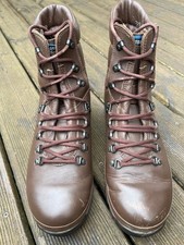 Altberg Defender Combat Brown Leather Boots Size 9 M Female Cadet Military MOD