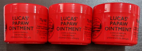 Lucas papaw ointment 75g x3 - papaw,