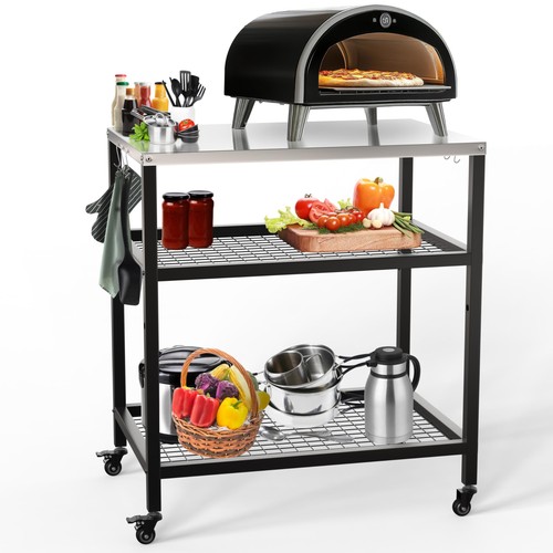 Outdoor pizza oven stand grill - outdoor,