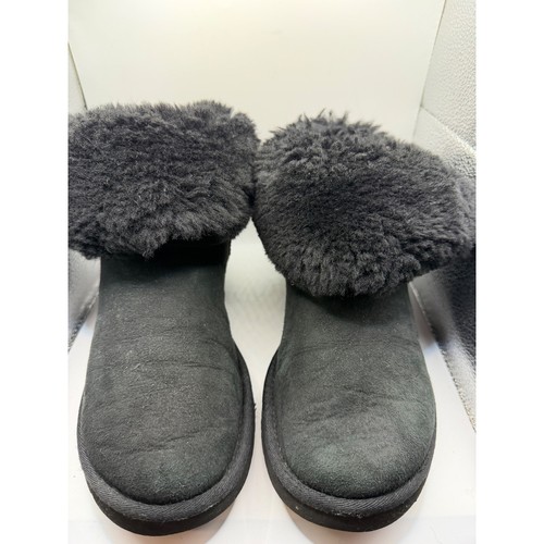 Ugg australia black suede - black,