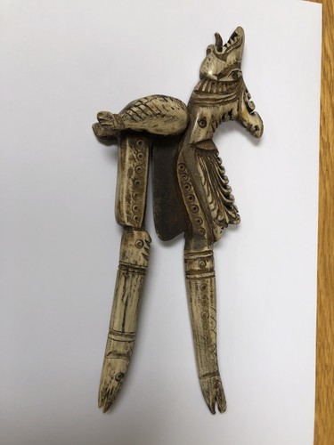 Elephant and dragon design nut - elephant,