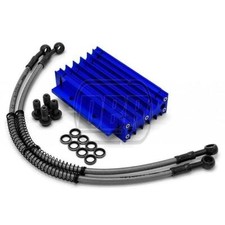 Blue cnc alloy pit - blue, bike