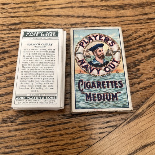 1933 players cigarette cards - 1933,