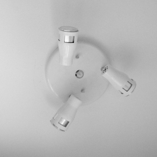 Ceiling wall triple lamp - or,