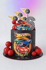 Hot Wheels Racing Cars Cake