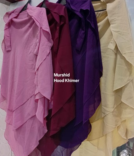 Muslim woman wear khimar with - khimar,