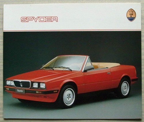 Maserati spyder car - maserati,