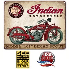 Metal Aluminum Sign •Indian